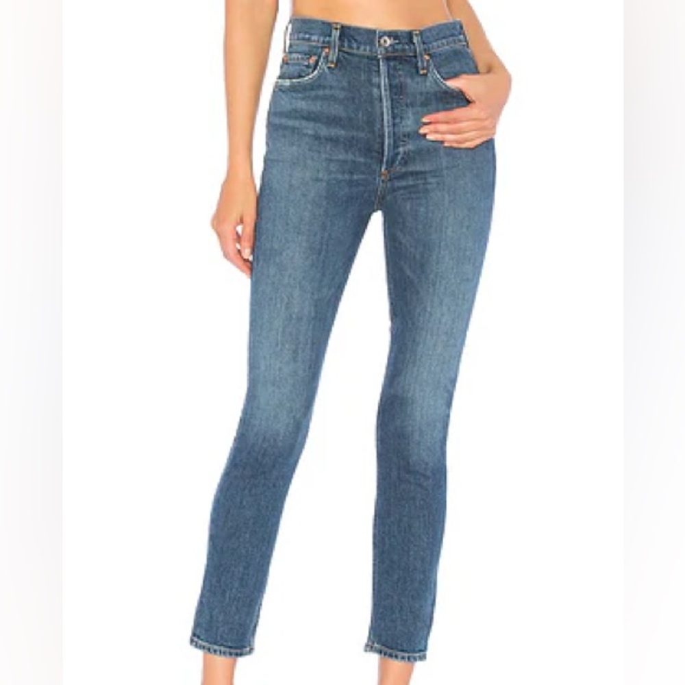 ✨AGOLDE Blue Pinch Waist Jeans